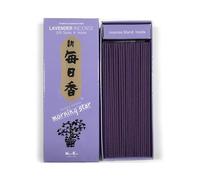 Nippon Kodo Morning Star - Juego de 200 Palos y Soportes de Lavanda de Morning Star