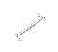 NIPPON PIECES SERVICES Silentblock de Suspensión para NISSAN: Pick-up, King Cab (Ref: N400N28)