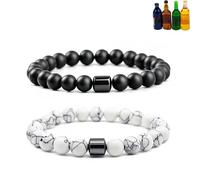 NIQIPOK Glame International - Pulsera antialcohol, pulsera antialcohol GM para reducir la necesidad de beber joyas para mujeres y hombres, ayuda a aliviar la ansiedad y la frustración e irritabilidad