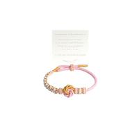 NIQIPOK Pulsera trenzada ajustable con texto en inglés «To My Granddaughter» A Link That Can Never Be Undone de Grandma,Always Be Brave And Be Strong, pulsera trenzada ajustable para nieta, Adjustable