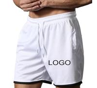 NiQiShangMao Pantalones Cortos Deportivos Personalizados para Hombre con Texto De Logotipo Personalizado, Elegantes Pantalones Casuales De Playa Deportivos Color1,XL