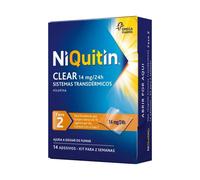 NiQuitin Clear Parches 14mg - Fase 2 - 14 Días