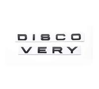 NIRBO Emblema de la Cubierta del capó del capó del Coche de la Letra 3D, Letras Autoadhesivas del Coche Cabeza Delantera cromada, para Land Rover Range Rover Velar Sport Discovery 2 3 4 Defender