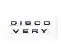 NIRBO Emblema de la Cubierta del capó del capó del Coche de la Letra 3D, Letras Autoadhesivas del Coche Cabeza Delantera cromada, para Land Rover Range Rover Velar Sport Discovery 2 3 4 Defender