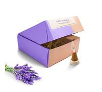 Nirmalaya Conos de incienso 100% naturales de pachulí (Dhoop) (40 unidades) conos de incienso para Pooja conos de incienso para fragancia (Patchouli) completo