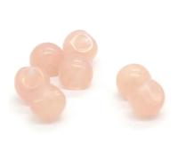 NIRNHYRUR Botones de Perla Botones de Perla, 20 Unidades, 10/12 mm, caña Invisible, for Coser Camisas Infantiles, Decoraciones Hechas a Mano(Pink,10mm 20pcs)