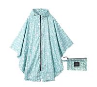 NIRNHYRUR Chubasquero for Mujer Chubasquero Impermeable for Mujer Capa Poncho de Lluvia Impermeable con Capucha for Senderismo Escalada y Turismo