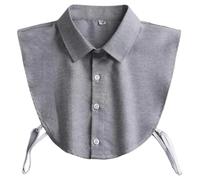 NIRNHYRUR Collar 4 Piezas Collar Universal for Hombres y Mujeres Ropa Formal Profesional Tela Comodidad for Todas Las Estaciones(Colorf)