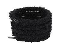 NIRNHYRUR Cordones mullidos 10 Pares de Cordones mullidos de Invierno Cordones de Piel Redondos Gruesos for Botas de Nieve for Zapatos Casuales(Black,160cm)