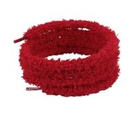 NIRNHYRUR Cordones mullidos 10 Pares de Cordones mullidos de Invierno Cordones de Piel Redondos Gruesos for Botas de Nieve for Zapatos Casuales(Red,120cm)