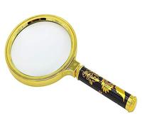 NIRNHYRUR Lupa de joyería Lupa de joyería, 60/70/80/90 mm Mano 10X Lente Lupa visualización pequeña Nuevo(80mm)