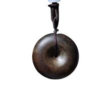 NIRNHYRUR Pulsera Brunei Agarwood Peace Knot Car Charm Amuleto Fortune-Turning Bead Colgante Collar Cadena de teléfono móvil