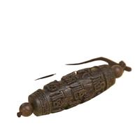 NIRNHYRUR Pulsera Brunei Negro Agarwood Colgante Fregadero-Grado Material Envejecido Llavero de Coche/Cadena for suéter
