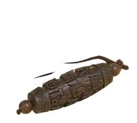 NIRNHYRUR Pulsera Brunei Negro Agarwood Colgante Fregadero-Grado Material Envejecido Llavero de Coche/Cadena for suéter