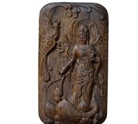 NIRNHYRUR Pulsera Colgante de Buda la Vida guardián Grado Ocho, Madera agar Blanca Vietnam Nha Trang, Colgante for Coche