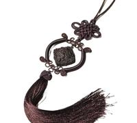 NIRNHYRUR Pulsera Colgante de Buda Protector Vida Grado Ocho hundimiento Madera agar Blanca Vietnam Nha Trang, Accesorio for Coche