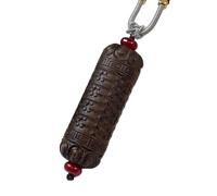 NIRNHYRUR Pulsera Colgante de Perlas Cielo con diseño meand Madera agar Brunei, Mango Colgante deidad guardiana la Marca Wushi