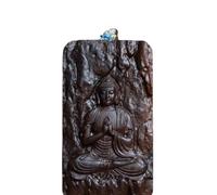 NIRNHYRUR Pulsera Colgante vietnamita de Nudo Buda Amitabha Madera agar Blanca Nha Trang con Rico Contenido Aceite, y Cuerpo