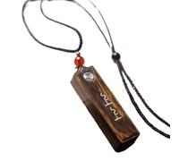 NIRNHYRUR Pulsera Colgante y Colgante for Coche con Fragancia Dulce Miel de Grado hundible Madera agar Blanca Nha Trang Vietnam