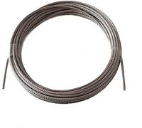 Nirosta Cable de alambre de 1,5 mm, 15 m, acero inoxidable, 7 x 7, EN 1.4401 dureza media A4
