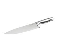 NIROSTA Cuchillo cocina chef profesional en acero inoxidable japones CCR+ con mango ergonómico, 33x5,5x2cm, 1ud.