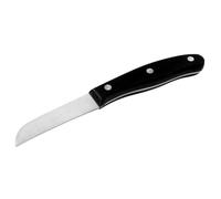 Nirosta patatero 18cm, cuchiilo para pelar, Cuchillo para Cortar Patatas 7,5/18CM. FIT, Aluminio, Negro, centimeters