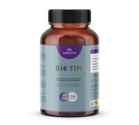 NIRUVITA BIOTINA con Zinc, Selenio, Vitaminas D y E | Vitaminas para el Cabello, Piel y Uñas | Fortalece, Nutre y Estimula el Crecimiento | Sin Aditivos | Vegano | 30 Pastillas