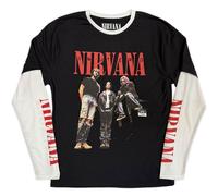 Nirvana Camiseta In Utero Diseño Foto de la Banda de Manga Larga para (RO14778)