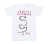 Nirvana Camiseta Serve The Servants Serpiente para Adultos Unisex (PH1976)