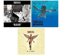 Nirvana: Complete Classic Studio Album Discography - The Kurt Cobain Years - 3 Audio CDs (Bleach / Nevermind / In Utero)