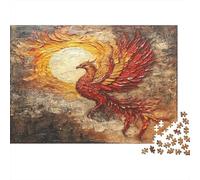 Nirvana del fénix mítico 1000pcs (75x50cm) Rompecabezas para Adultos - Oil Estilo de Pintura Juguete De Bricolaje