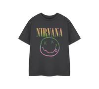 Nirvana Gris Rainbow Logo Kids Camiseta de manga corta Niños unisex