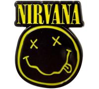 Nirvana Grunge - Pin recortado para la cara, talla única