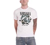 Nirvana Heart Shape Box Hombre Camiseta Blanco L 100% algodón Vorne Bedruckt Regular