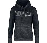 Nirvana In Utero Mujer Sudadera con Capucha Negro L 50% algodón, 50% poliéster Estrechos