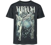Nirvana In Utero Vertical Hombre Camiseta Negro 100% algodón Regular