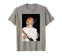 Nirvana Kurt Cobain en la Lectura de Incesticide Era Sliver 1992 Camiseta