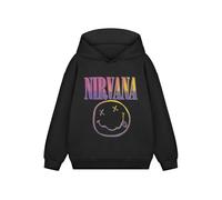 Nirvana Negro Sunset Logo Kids Sudadera con capucha Niños unisex