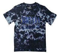 Nirvana Nevermind Wavy Logo con licencia Camiseta hombre