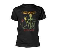 Nirvana 'Reformant Incesticide' (Negro) Camiseta - ¡NUEVO Y OFICIAL