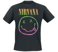 Nirvana Sorbet Ray Hombre Camiseta Negro M 100% algodón Regular