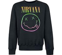 Nirvana Sorbet Ray Hombre Sudadera Negro L 80% algodón, 20% poliéster Vorne Bedruckt Regular