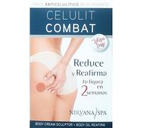Nirvana SPA Pack anticelulítico Celulit Combat - Crema anticelulítica (200ml) y Aceite Reafirmante (125ml)