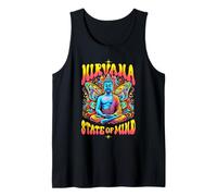 Nirvana State a Mind Meditación Buda Budismo Camiseta sin Mangas