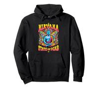 Nirvana State a Mind Meditación Buda Budismo Sudadera con Capucha