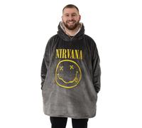 Nirvana Sudadera de Manta Logotipo para Hombre (NS8635)
