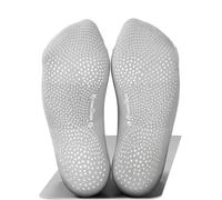 NirvanaShape Calcetines Yoga & Pilates: calcetines antideslizantes para yoga con tacos ABS para mujer y hombre; calcetines antideslizantes de algodón cómodos [certificados por ÖKO TEX].