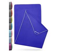 NirvanaShape Toalla de Yoga Antideslizante | Toalla de Hot Yoga con Botones Antideslizantes | Toalla de Yoga higiénica de Microfibra [ 185 x 63 cm ]