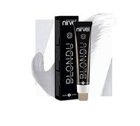 Nirvel Crema Colorante Permanente Artx Blond U 100mL Superaclarantes, Color Matizador M-11 Ice