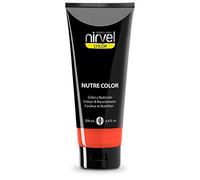 Nirvel NUTRE COLOR FLUOR Coral 200 mL Mascarilla Profesional - Coloración temporal - Nutrición y brillo